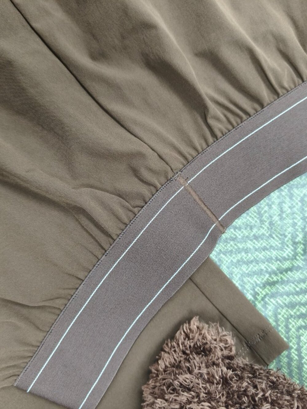 Alo Yoga Suit Up Casual Trousers👖Espresso Brown💼Athleisure-Regular 30" Inseam - Picture 5 of 8